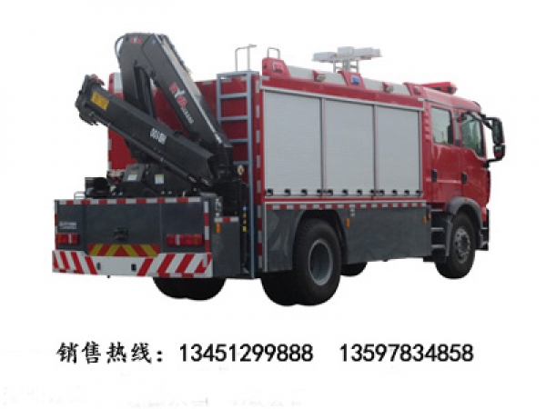 重汽T5G抢险救援消防车